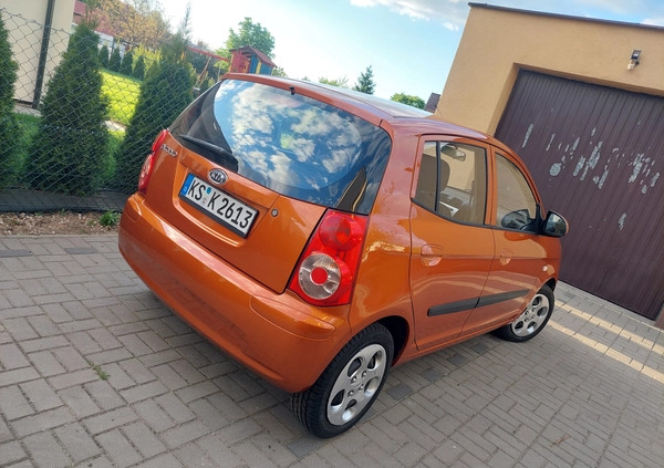 Kia Picanto cena 10900 przebieg: 74000, rok produkcji 2008 z Wągrowiec małe 79